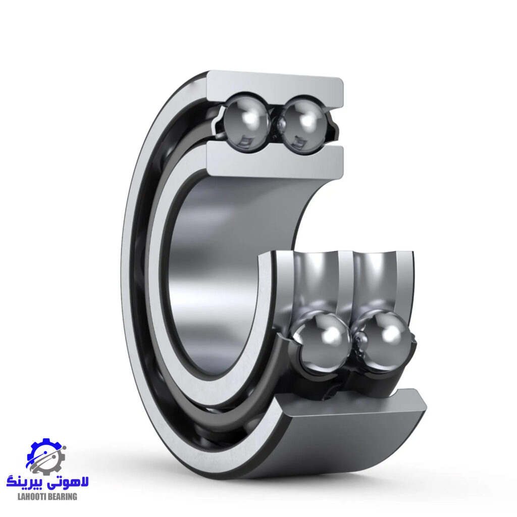 بلبرینگ KG 8 ACBB DR pressed steel cage