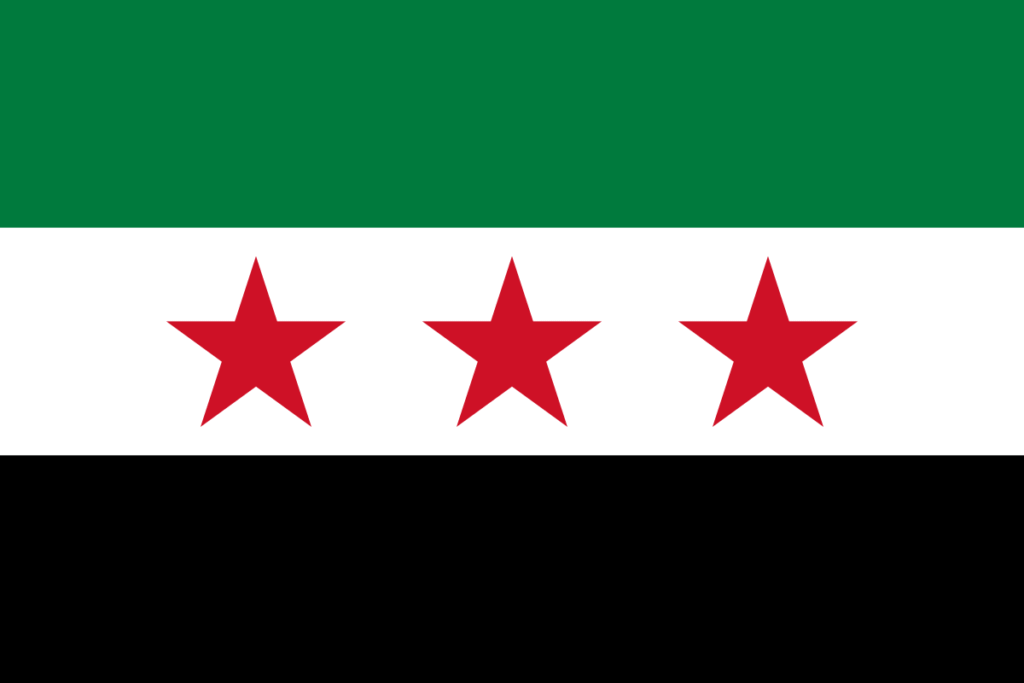 شراء محامل من إيران والشحن إلى جميع الدول العربية 6 Flag of Syria 2025 .svg
